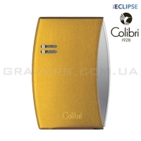 Турбо-зажигалка Colibri Eclipse Желтая (Co300d007-li)