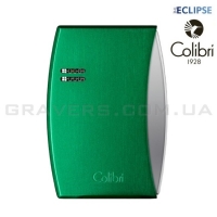 Турбо-Запальничка Colibri Eclipse Зеленая (Co300d008-li)