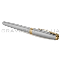 Ручка Parker роллер SONNET Stainless Steel CT RB (84 122)