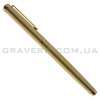 Ручка роллер золотистая (pen-137)