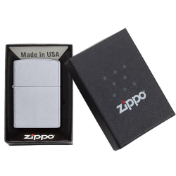 Запальничка Zippo 205 Satin Chrome
