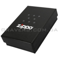 Запальничка Zippo 218 ZL Black Matte w/Zippo Logo