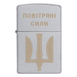 Запальничка Zippo знак Повітряні сили України