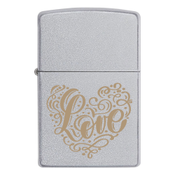 Запальничка Zippo Валентинка Сердечко «Love»