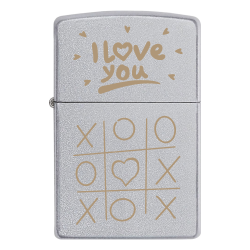 Подарунок для закоханих на 14 лютого Запальничка Zippo «I Love You»