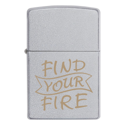 Зажигалка Zippo «Find Your Fire»