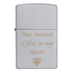 Зажигалка Zippo «You started a fire in my Heart»