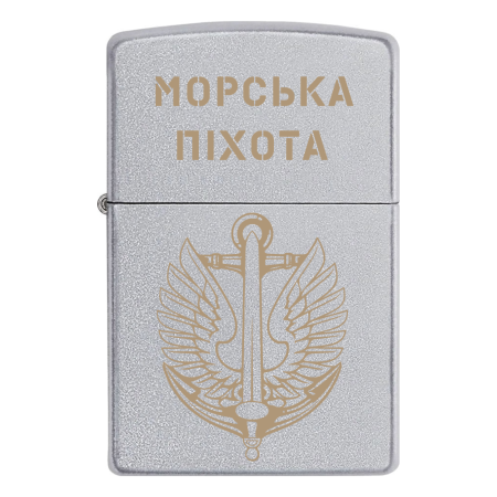 Зажигалка Zippo Беретный знак морской пехоты (ЗСУ)