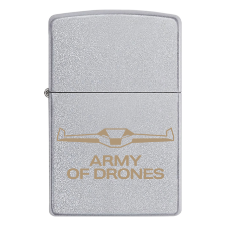 Зажигалка Zippo «Army-of-Drones»- Армия дронов