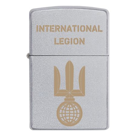 Запальничка Zippo International Legion Defenсe of Ukraine