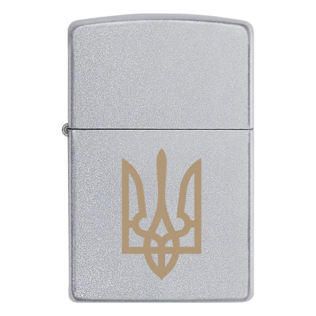 Зажигалка Zippo Трезуб Украины