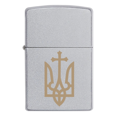 Зажигалка Zippo православный Герб Украины