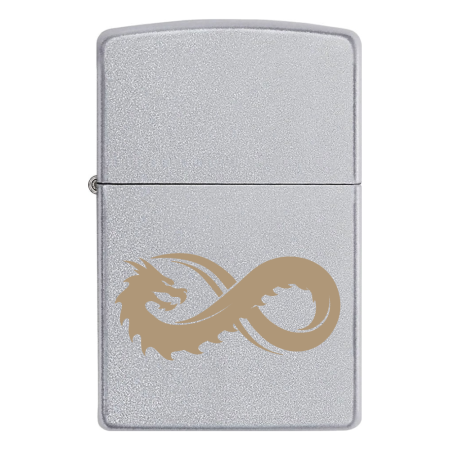 Запальничка Zippo Дракон у формі знака нескінченності