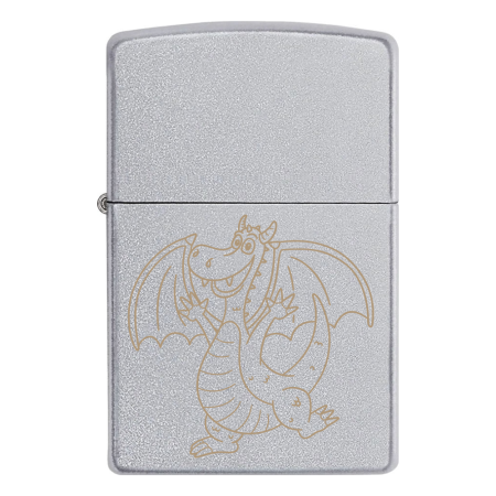Запальничка Zippo Веселий Дракон Символ року 2024