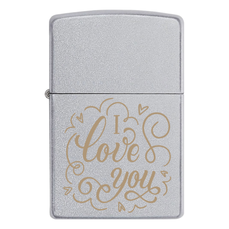 Запальничка Zippo на День Святого Валентина «I Love You»