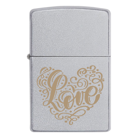 Запальничка Zippo Валентинка Сердечко «Love»
