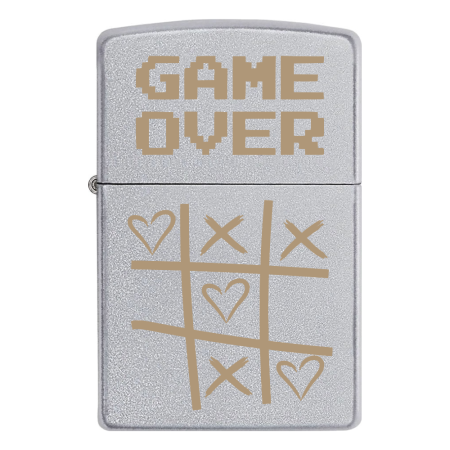 Запальничка Zippo tic-tac-toe «Game over»