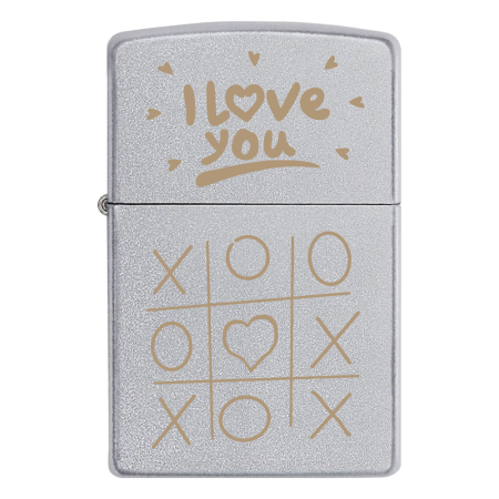 Подарунок для закоханих на 14 лютого Запальничка Zippo «I Love You»