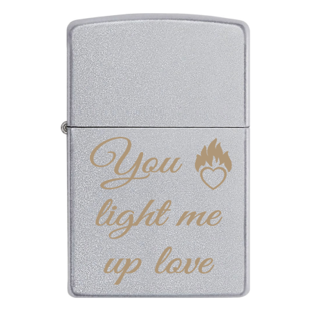 Запальничка Zippo «You light me up love»