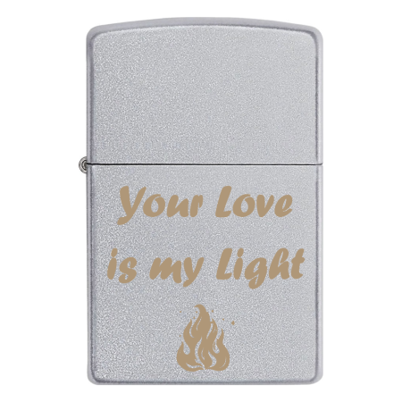 Зажигалка Zippo «Your Love is my Light»