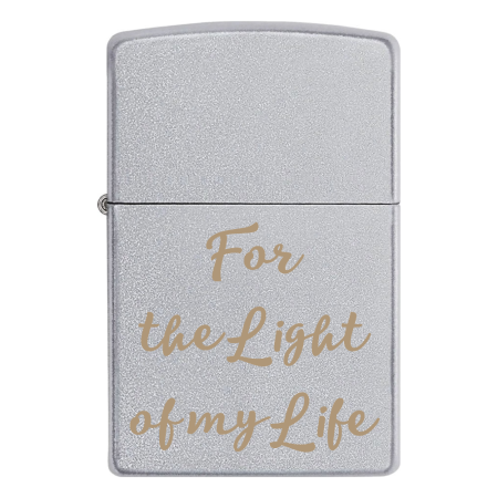 Зажигалка Zippo «For the Light of my Life»