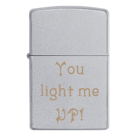Зажигалка Zippo «You light me UP!»