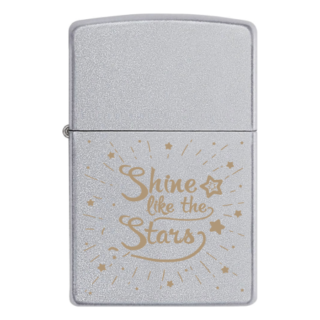 Зажигалка Zippo с гравировкой «Shine like the stars»