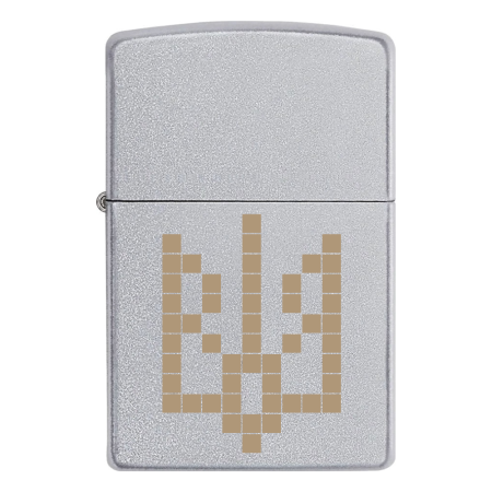 Запальничка Zippo Піксельний Тризуб