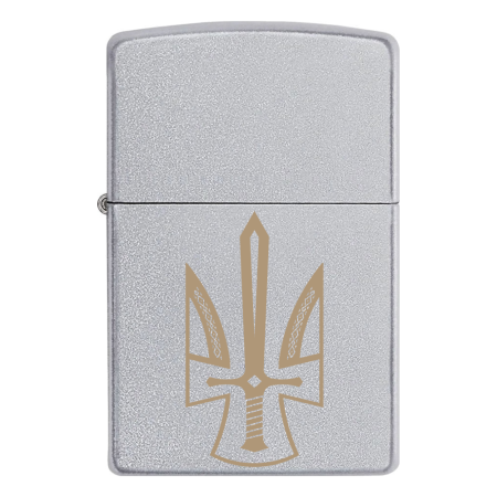 Зажигалка Zippo «Меч Трезубец» v.2